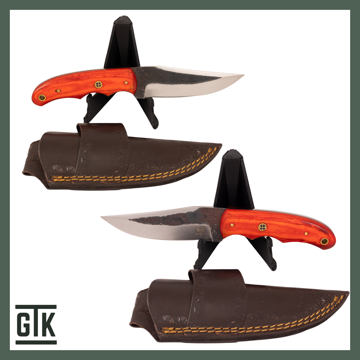 The Rough Ranger – Forge-Finish Drop-Point Knife
