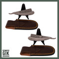 The Black Canyon – Full Damascus Folding Barber Razor