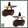White Sands Scout – Compact Damascus Knife